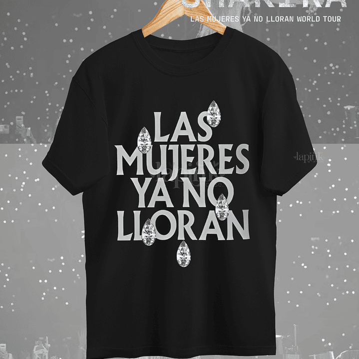Polera Shakira Las Mujeres Ya No Lloran  1