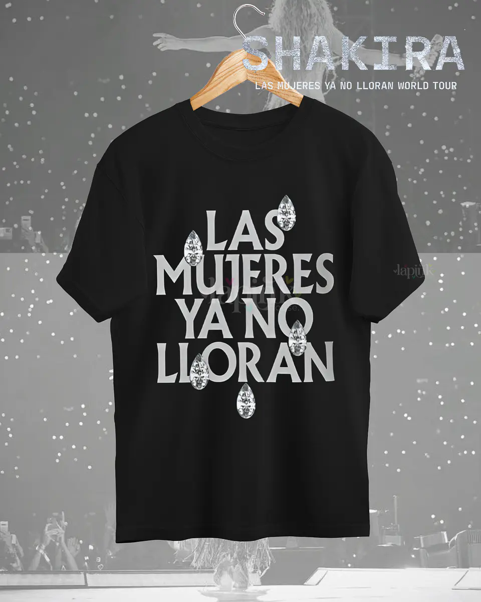 Polera Shakira Las Mujeres Ya No Lloran  1