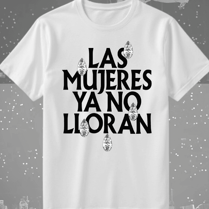 Polera Shakira Las Mujeres Ya No Lloran  3