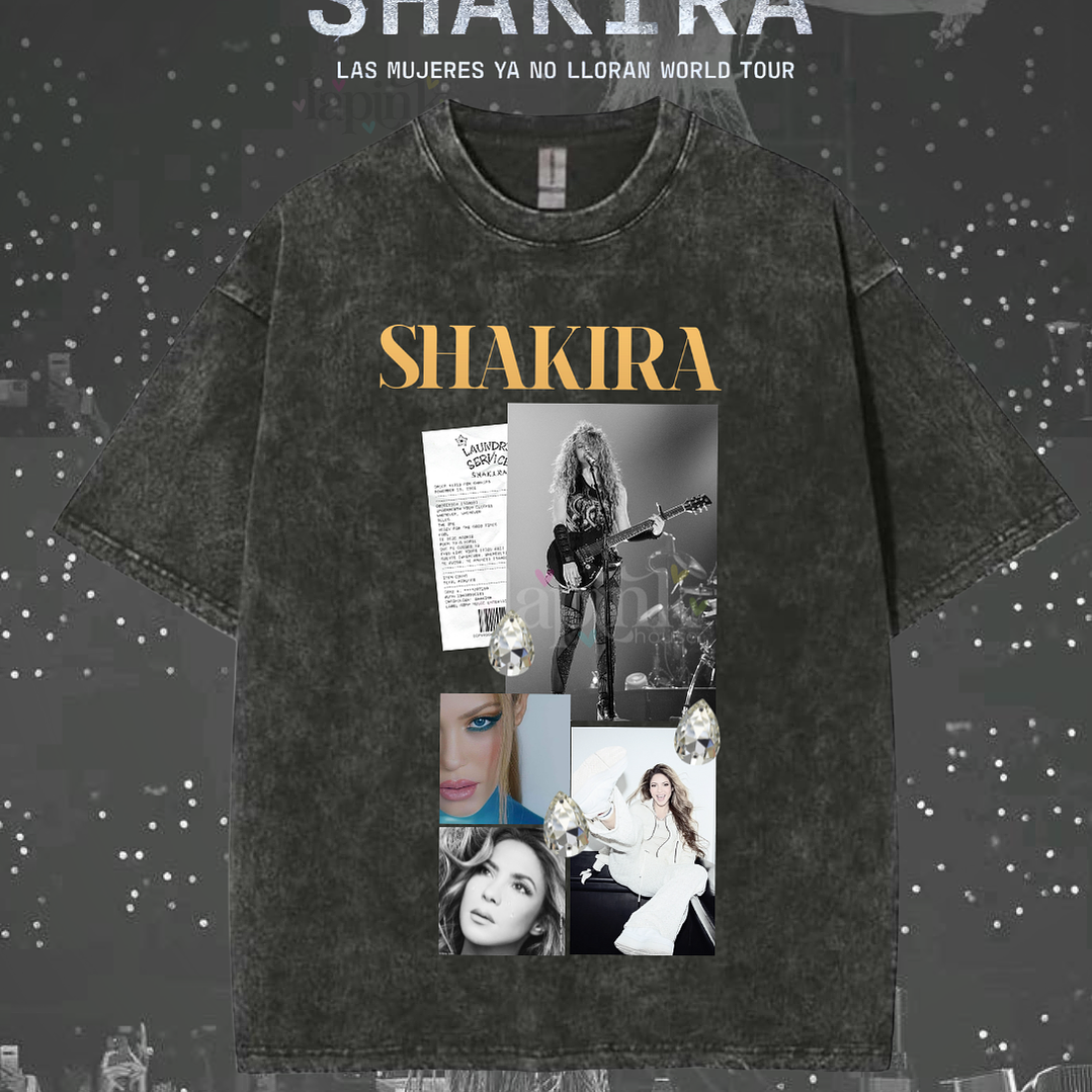 Polera Shakira Las Mujeres Ya No Lloran  2