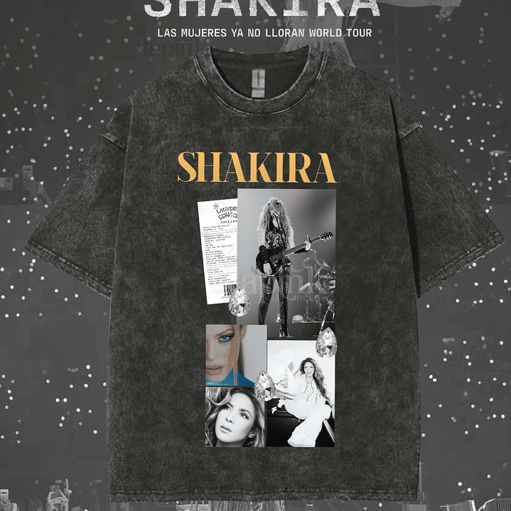 Polera Shakira Las Mujeres Ya No Lloran  2