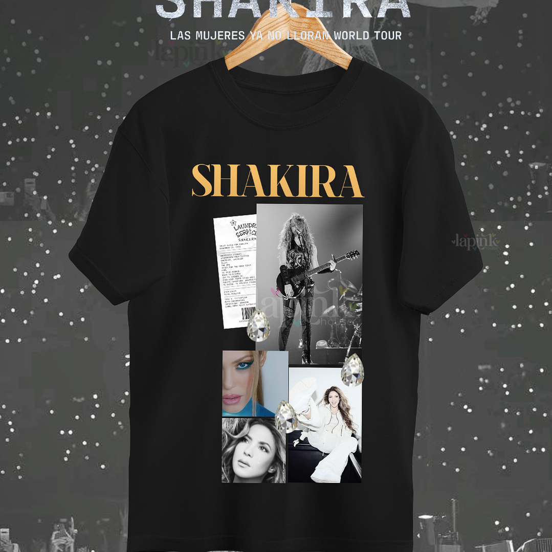 Polera Shakira Las Mujeres Ya No Lloran  1
