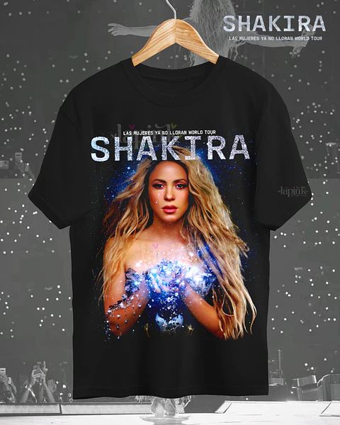Polera Shakira Las Mujeres Ya No Lloran 