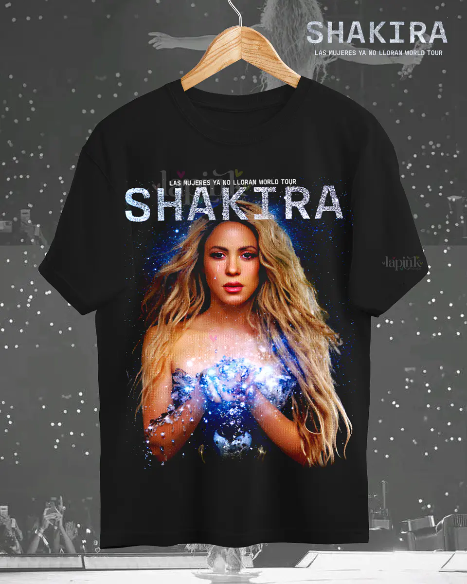 Polera Shakira Las Mujeres Ya No Lloran  1