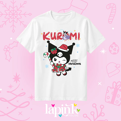 POLERA NAVIDAD KUROMI 