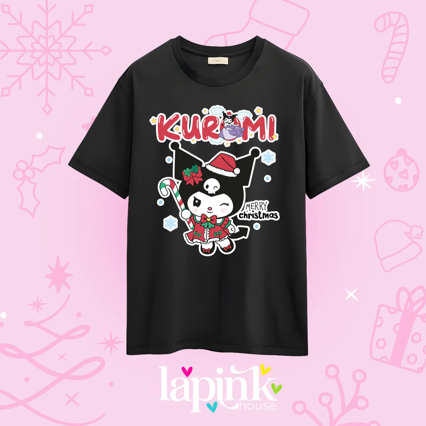 POLERA NAVIDAD KUROMI  2
