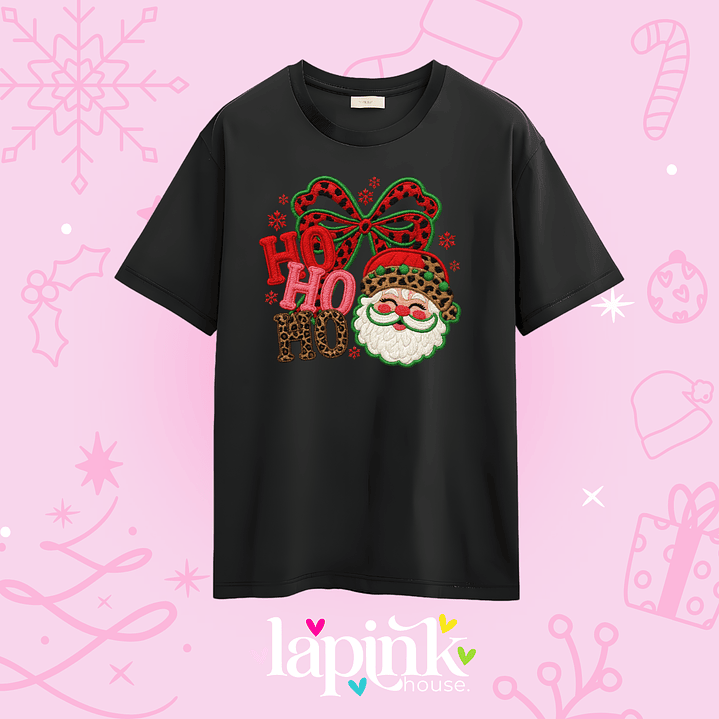 POLERA NAVIDAD EFECTO BORDADO  2