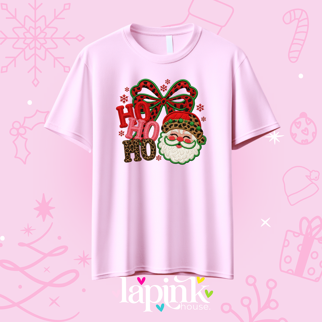 POLERA NAVIDAD EFECTO BORDADO  3