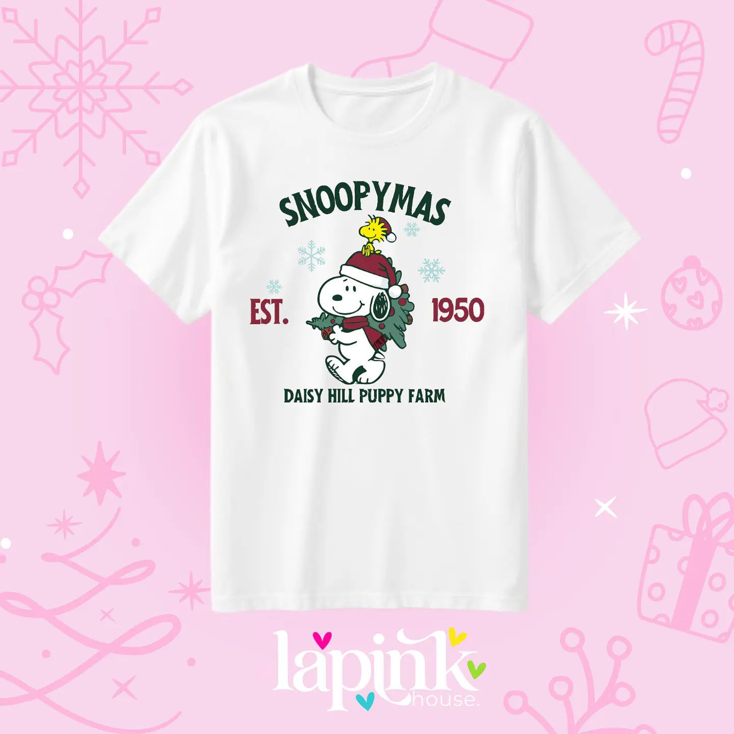 POLERA NAVIDAD SNOOPYMAS 1