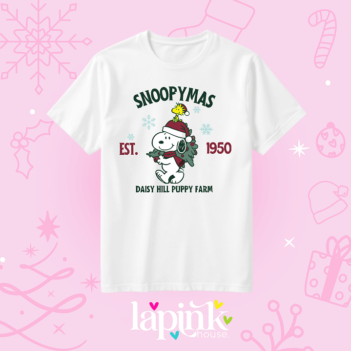 POLERA NAVIDAD SNOOPYMAS 1