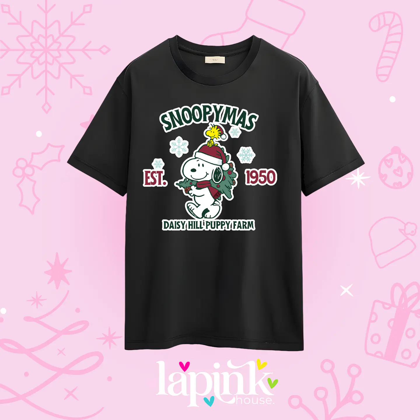 POLERA NAVIDAD SNOOPYMAS 2