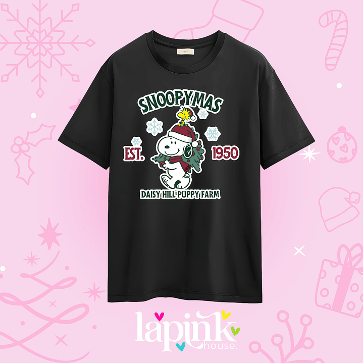POLERA NAVIDAD SNOOPYMAS 2