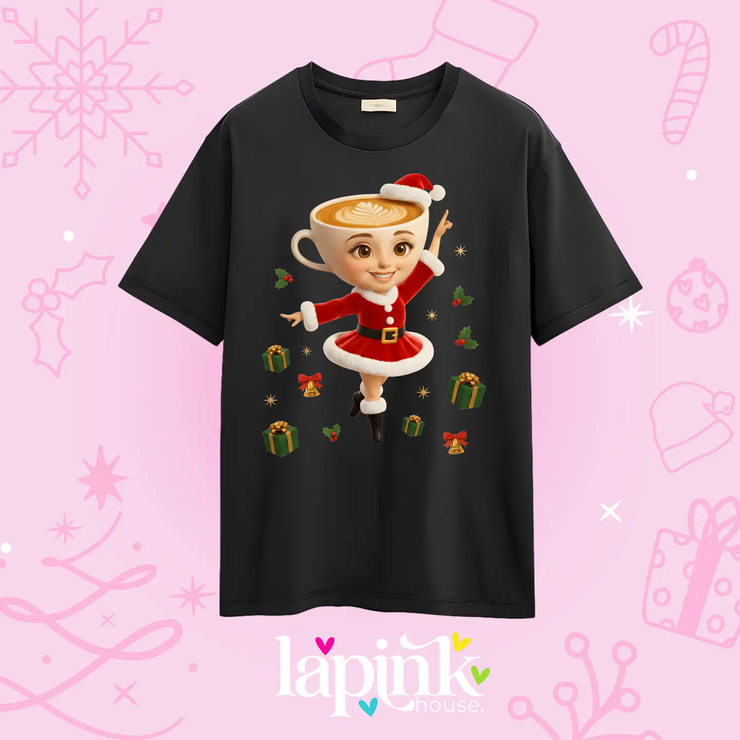POLERA NAVIDAD BALLERINA CAPUCCINA  2