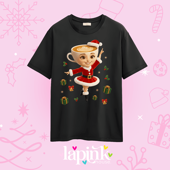 POLERA NAVIDAD BALLERINA CAPUCCINA  2