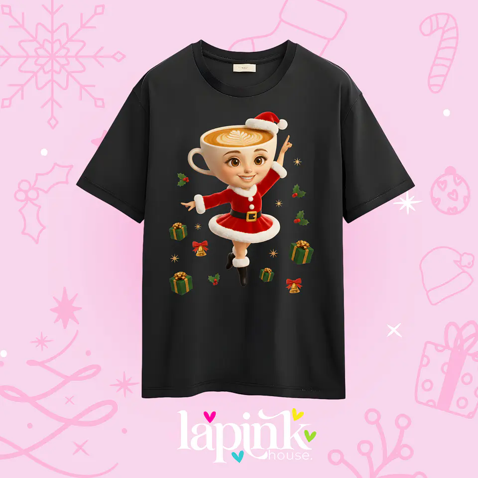 POLERA NAVIDAD BALLERINA CAPUCCINA  2