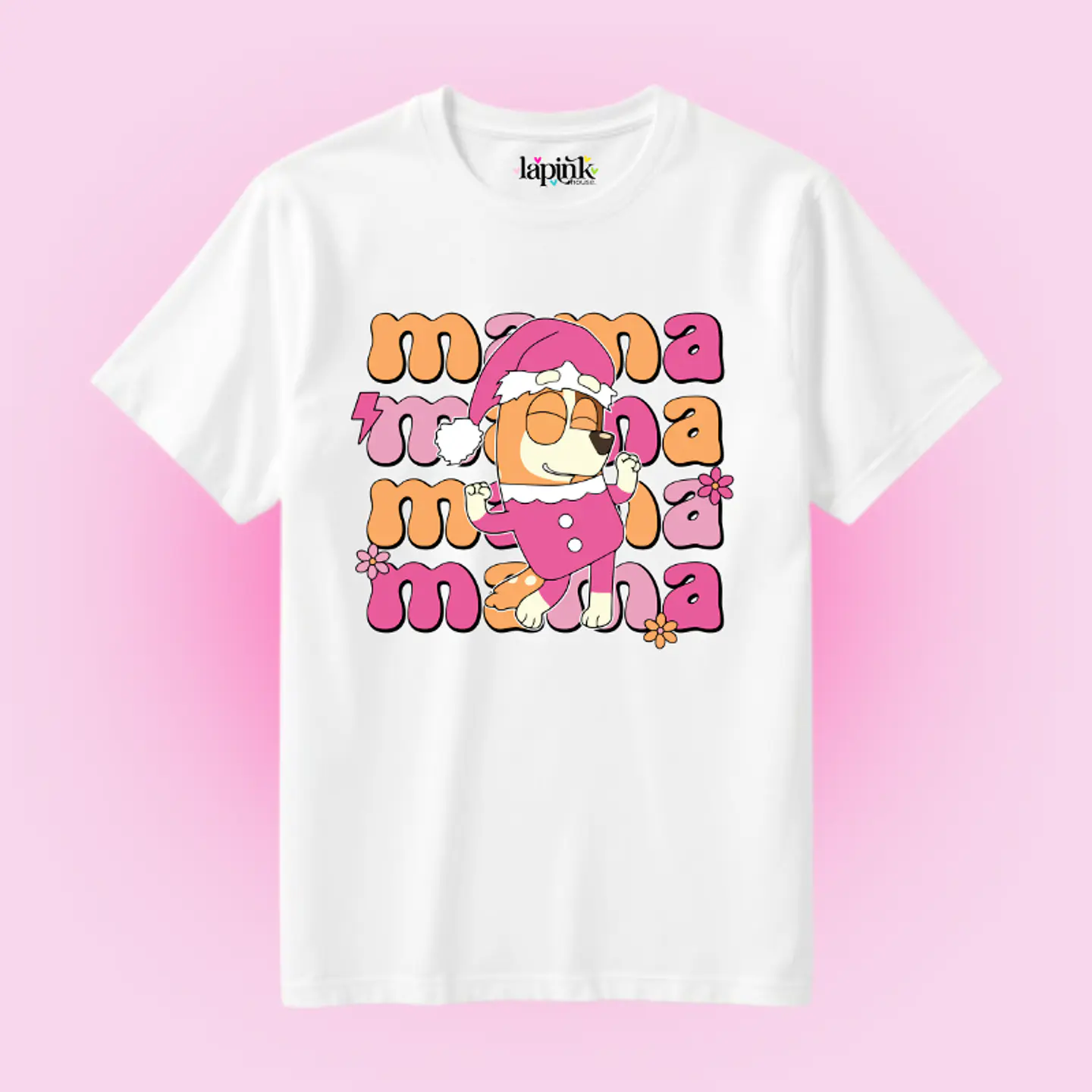 POLERA NAVIDAD BLUEY MAMA 1