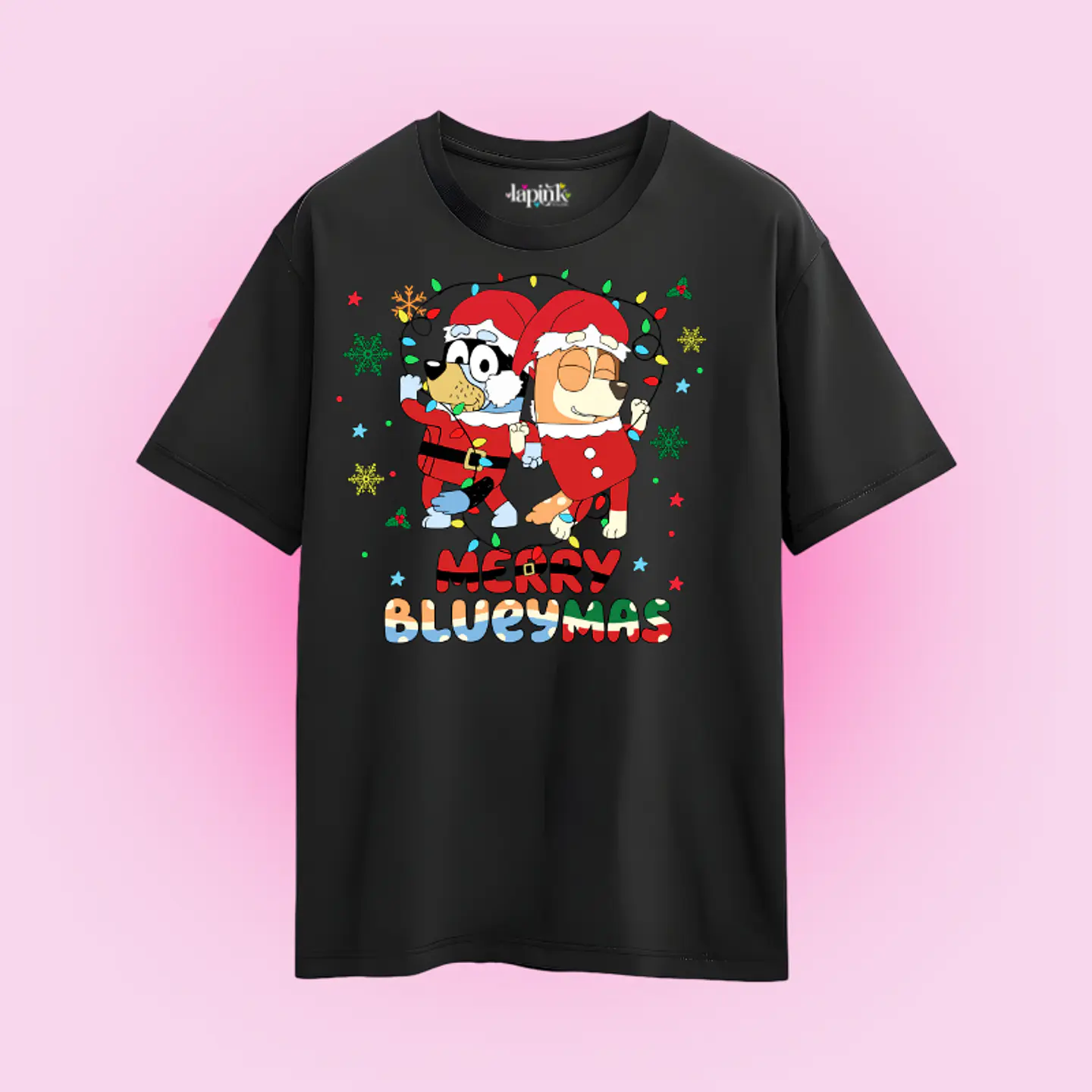 POLERA NAVIDAD MERRY BLUEYMAS BLUEY 2
