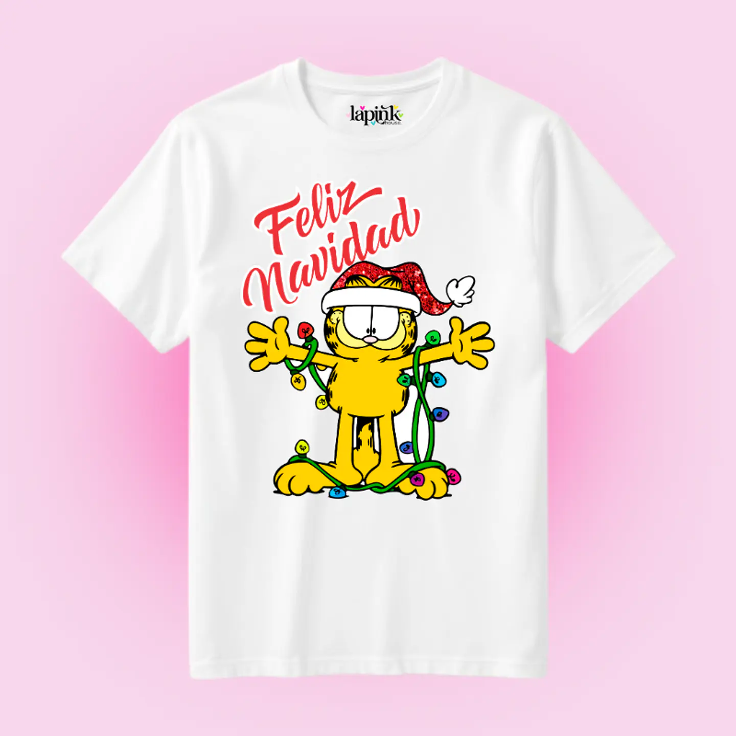 POLERA NAVIDAD GARFIELD 1