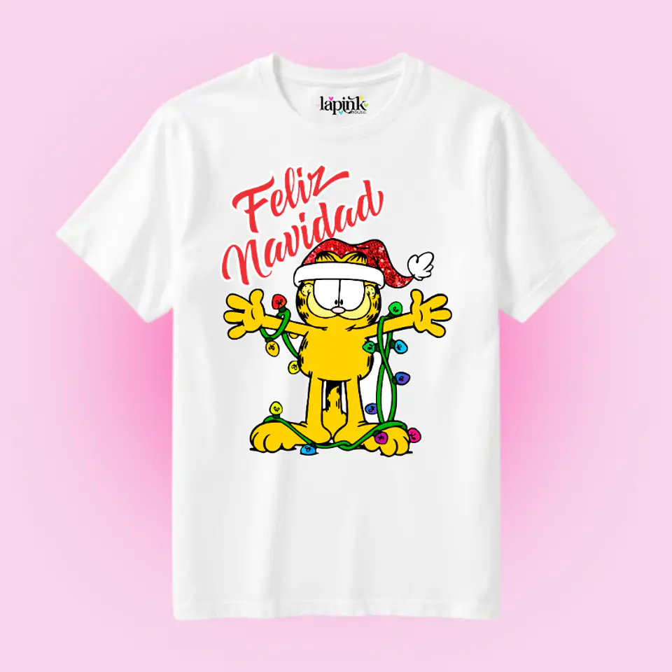 POLERA NAVIDAD GARFIELD 1