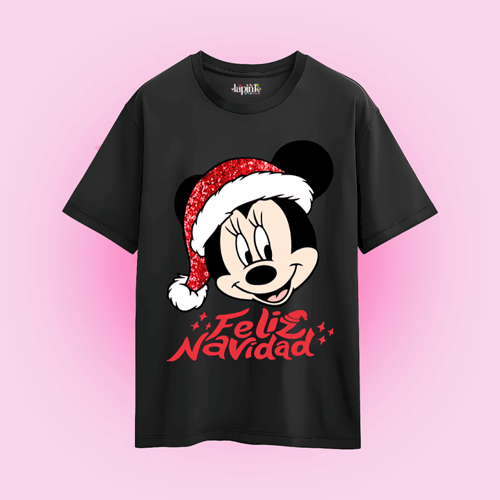 POLERA NAVIDAD MINNEY MICKEY MOUSE DISNEY 2