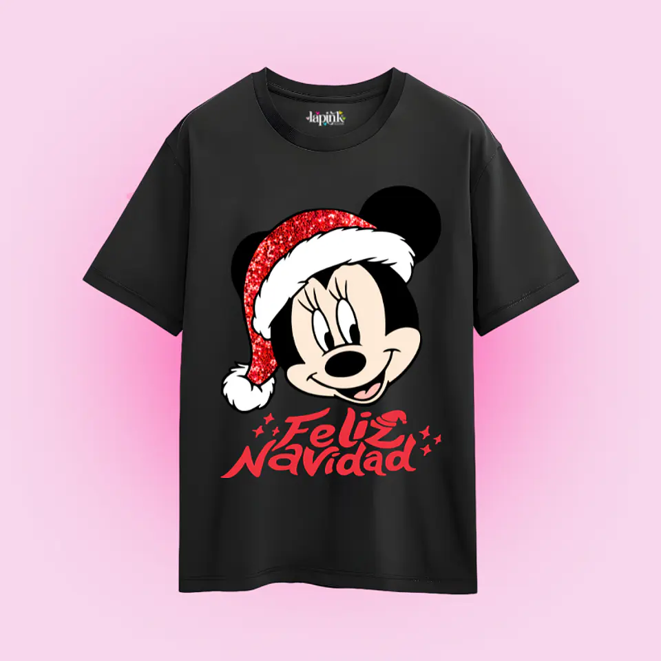 POLERA NAVIDAD MINNEY MICKEY MOUSE DISNEY 2