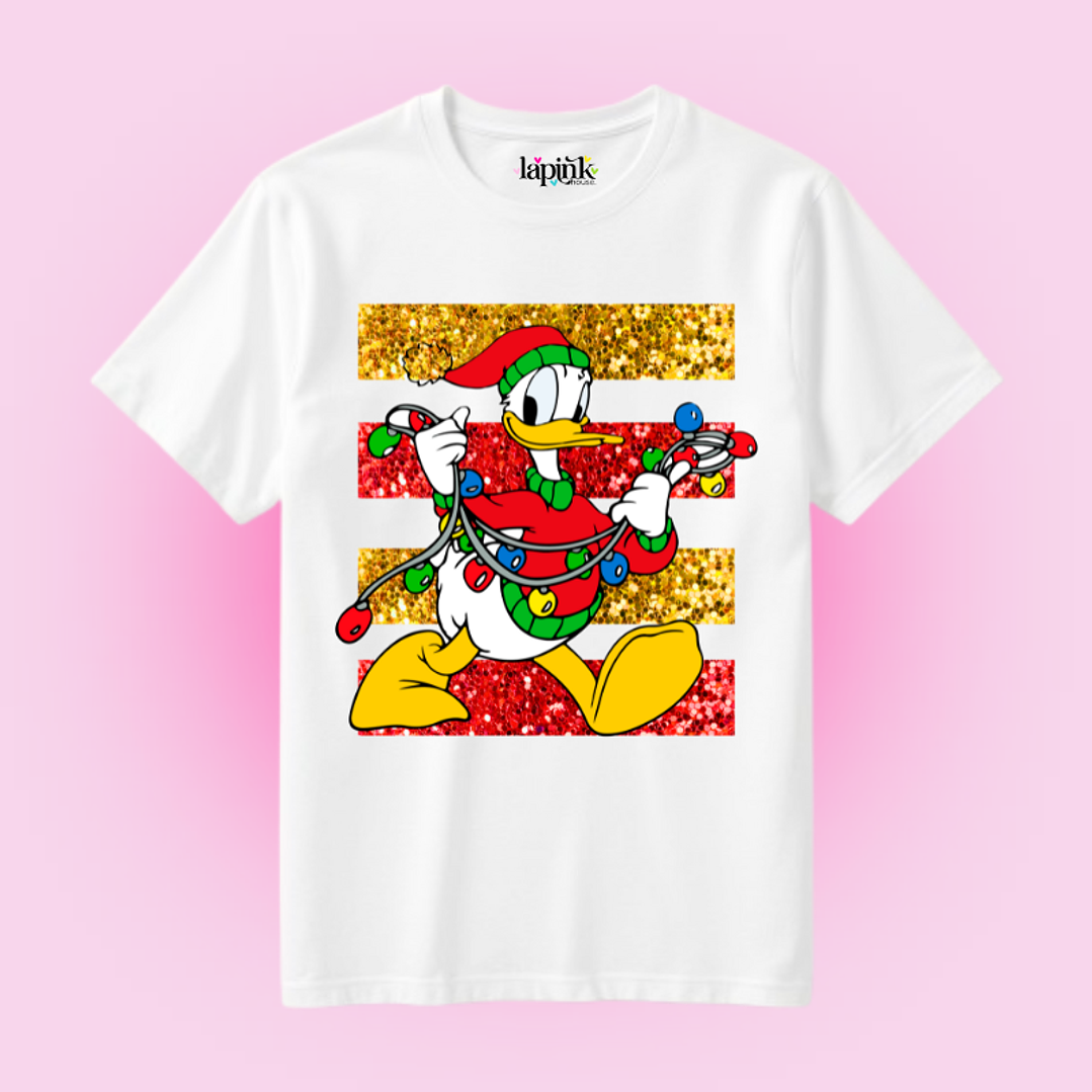 POLERA NAVIDAD DONALD MICKEY DISNEY 1