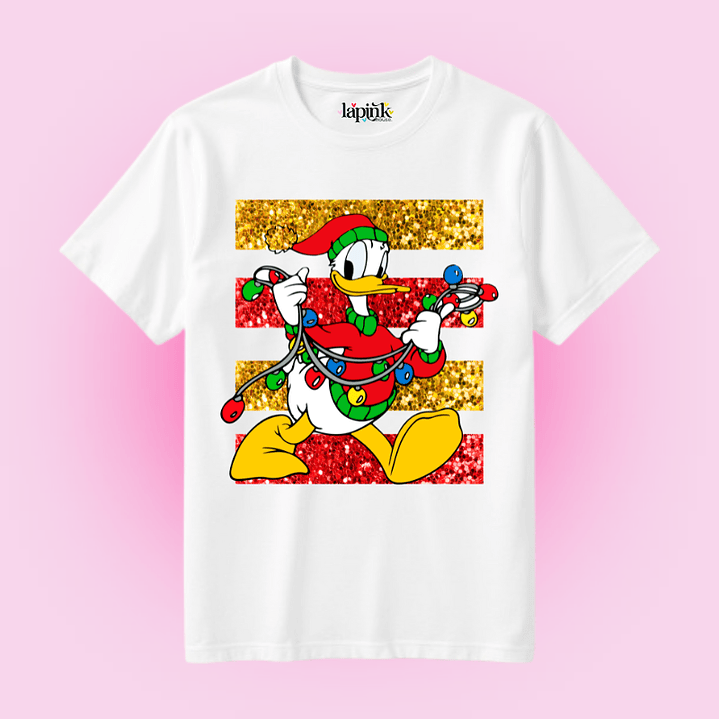 POLERA NAVIDAD DONALD MICKEY DISNEY 1