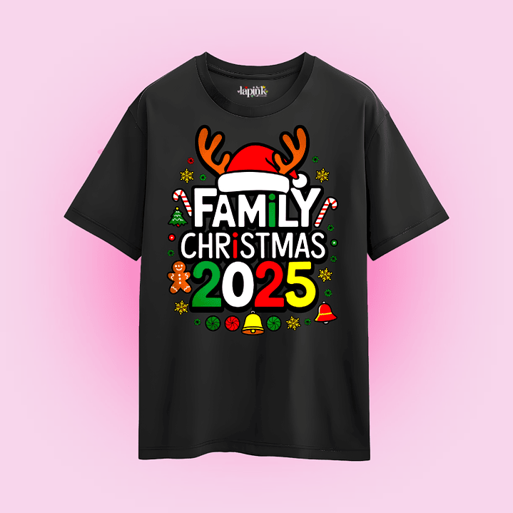 POLERA NAVIDAD FAMILY 2025 2