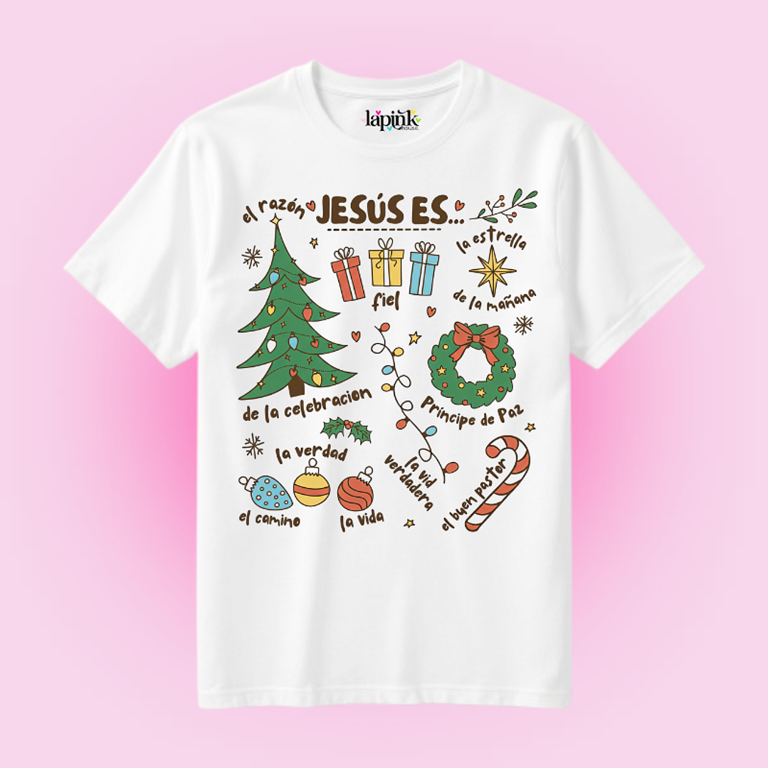 POLERA NAVIDAD JESUS CRISTIANA 1