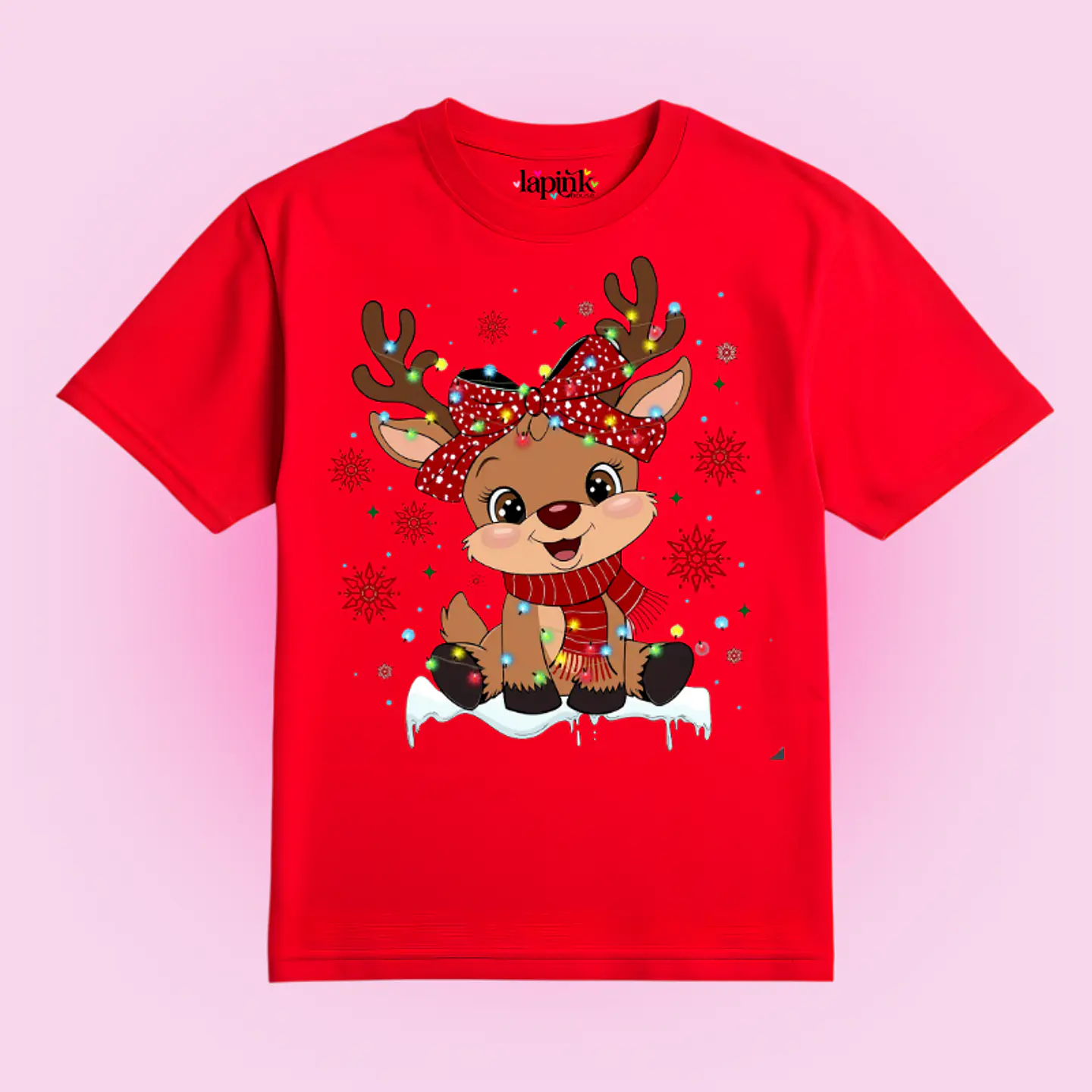 POLERA NAVIDAD FELIZ NAVIDAD RENO 2
