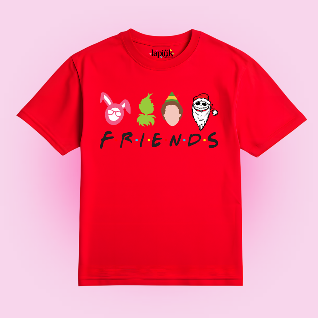 POLERA NAVIDAD FRIENDS TV MOVIES 2
