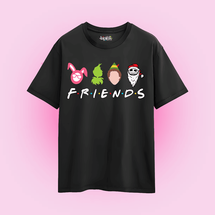 POLERA NAVIDAD FRIENDS TV MOVIES 3