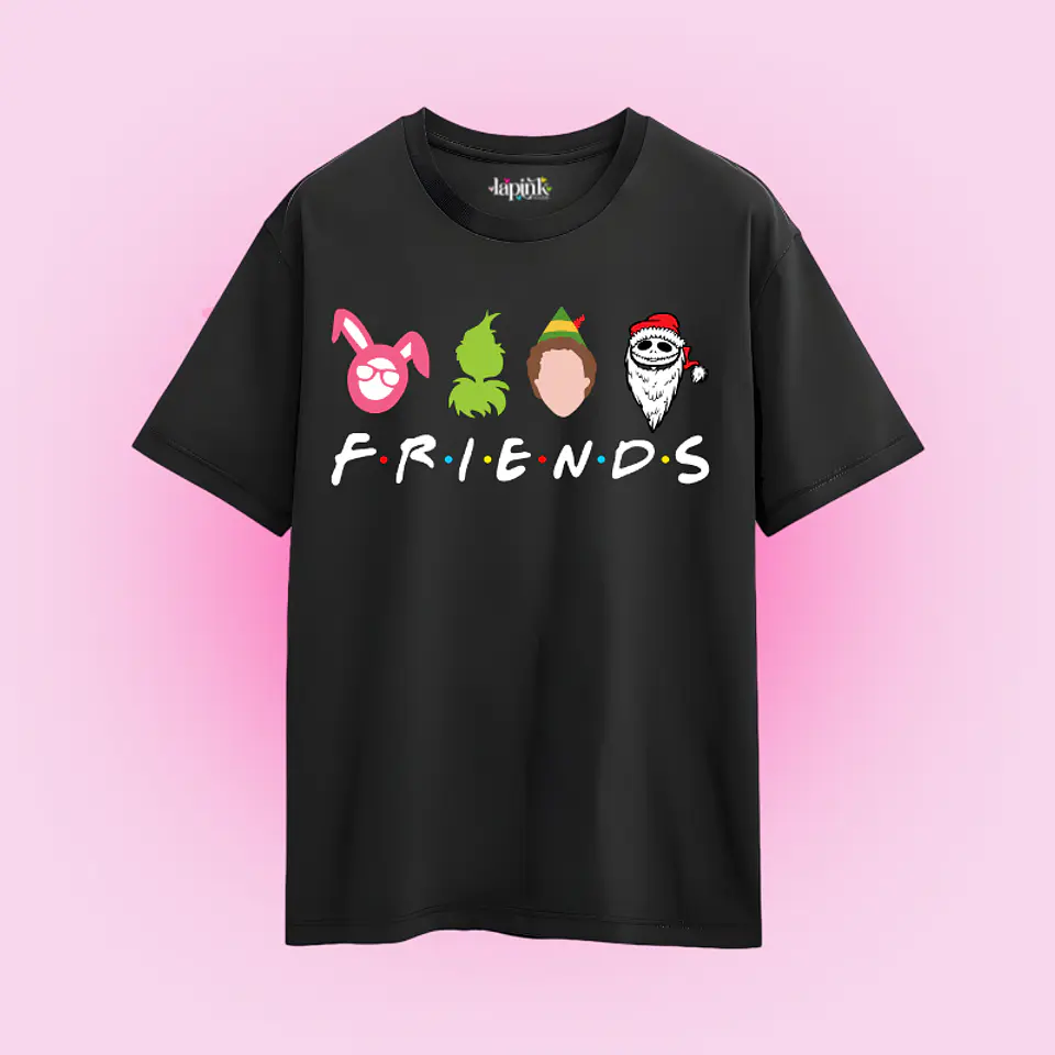 POLERA NAVIDAD FRIENDS TV MOVIES 3