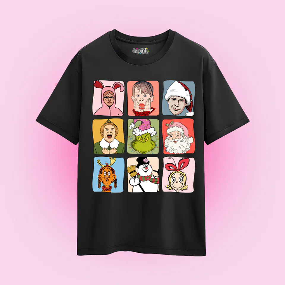 POLERA NAVIDAD CHRISTMAS CLASICOS TV 3