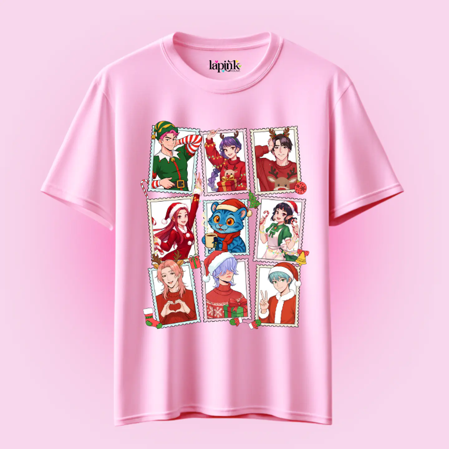 POLERA NAVIDAD HUNTRIX DEMON HUNTERS K-POP 2