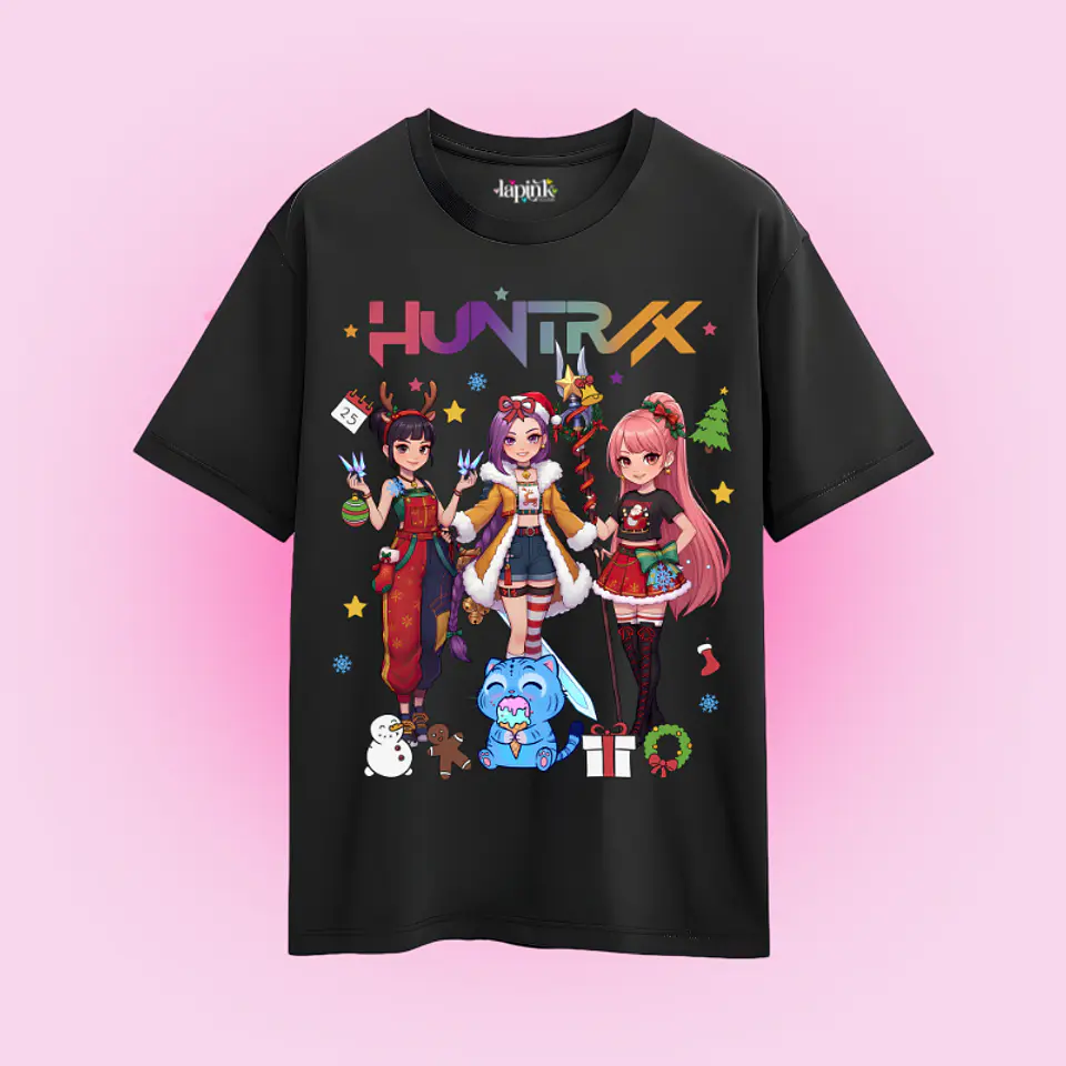 POLERA NAVIDAD HUNTRIX DEMON HUNTERS K-POP 2