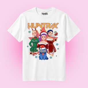 POLERA NAVIDAD HUNTRIX DEMON HUNTERS K-POP