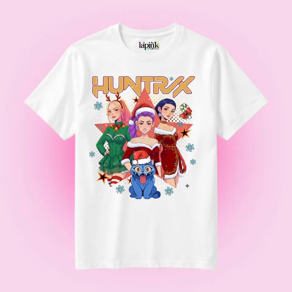 POLERA NAVIDAD HUNTRIX DEMON HUNTERS K-POP 1