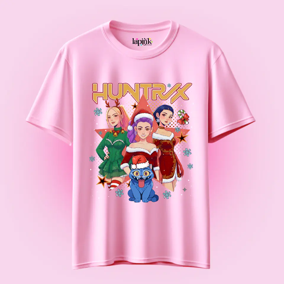 POLERA NAVIDAD HUNTRIX DEMON HUNTERS K-POP 3