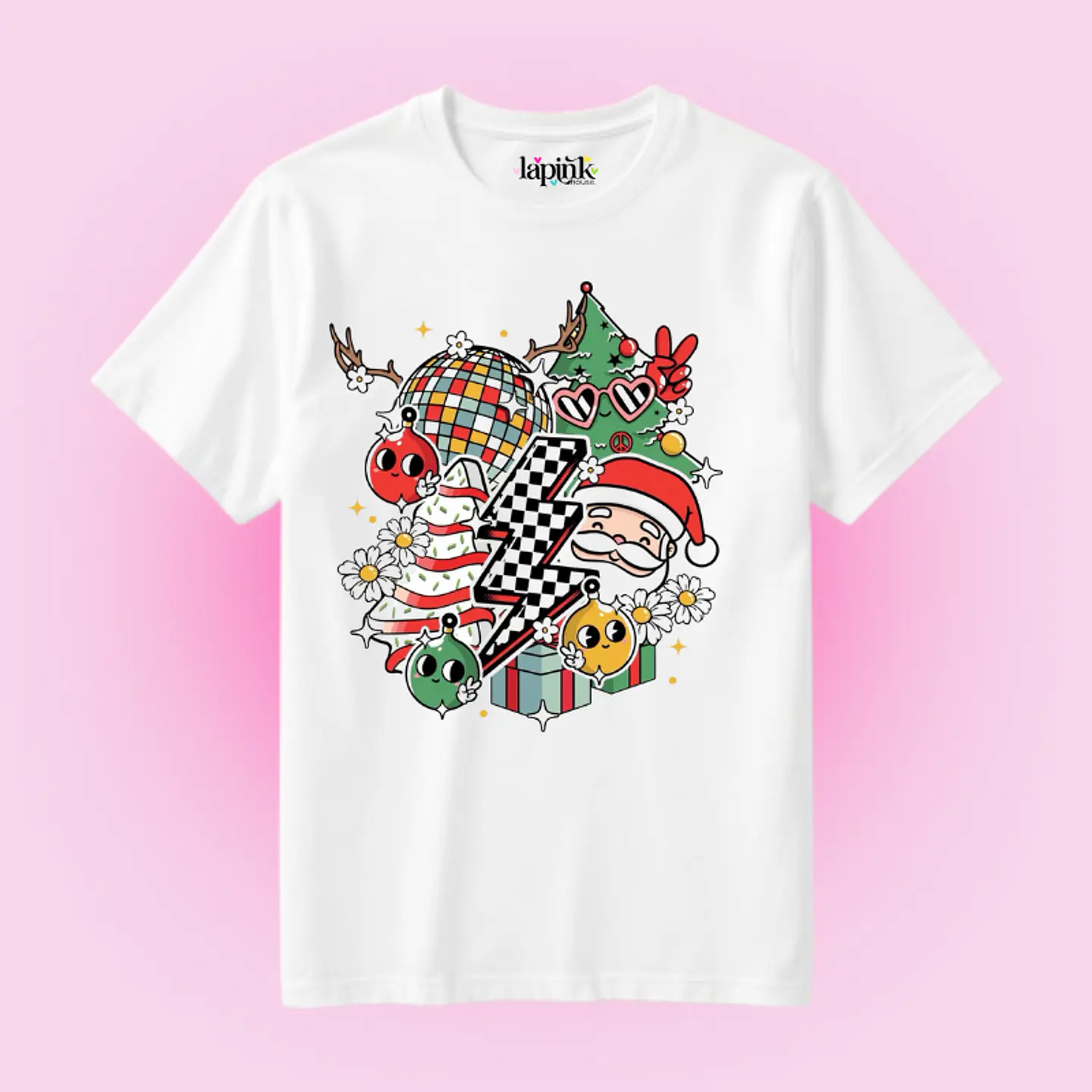 POLERA NAVIDAD ELEMENTOS COOL SEASON RETRO 1