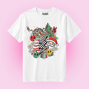 POLERA NAVIDAD ELEMENTOS COOL SEASON RETRO