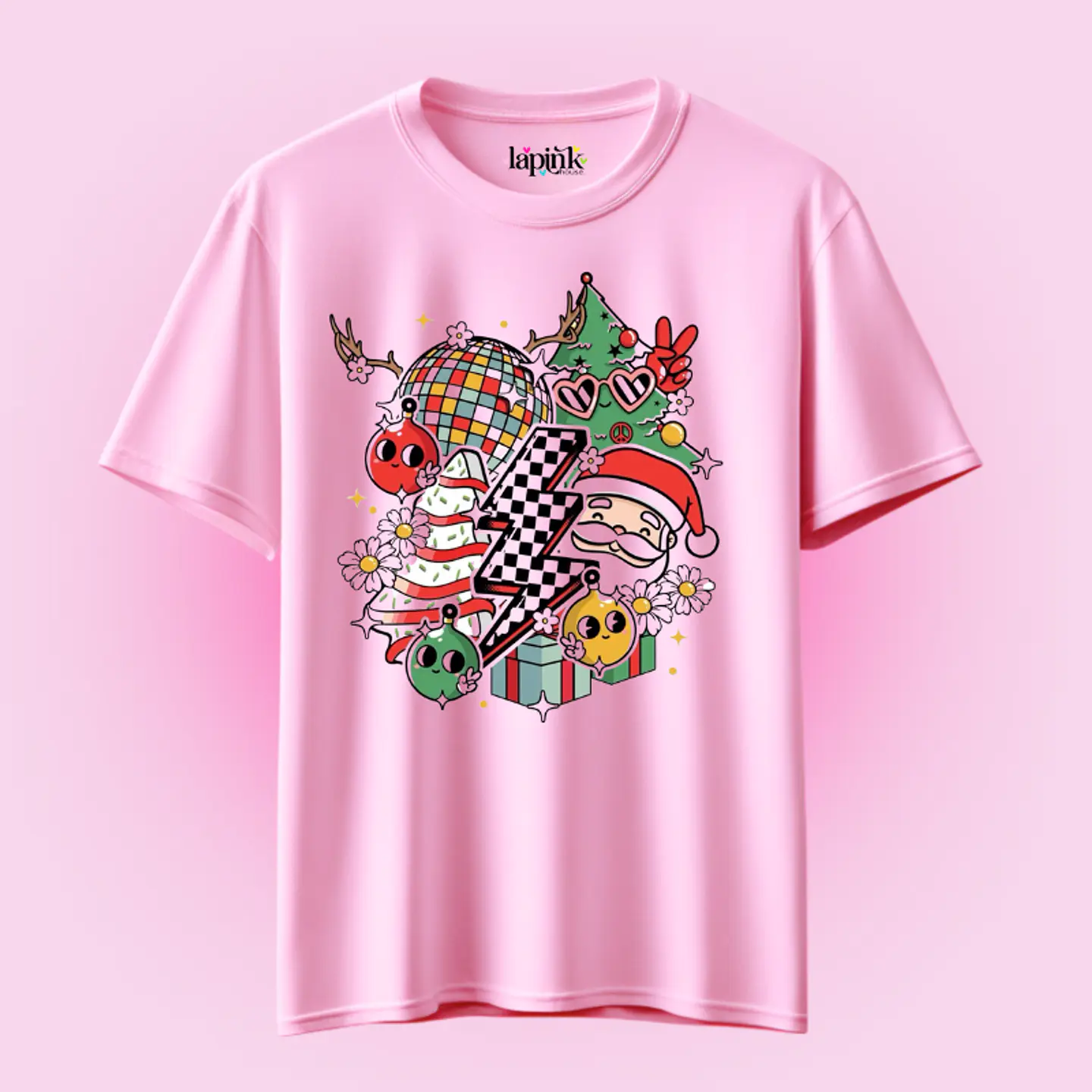 POLERA NAVIDAD ELEMENTOS COOL SEASON RETRO 4