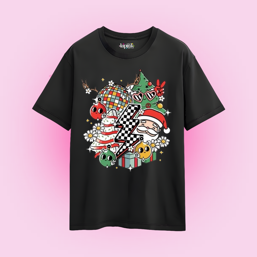 POLERA NAVIDAD ELEMENTOS COOL SEASON RETRO 5