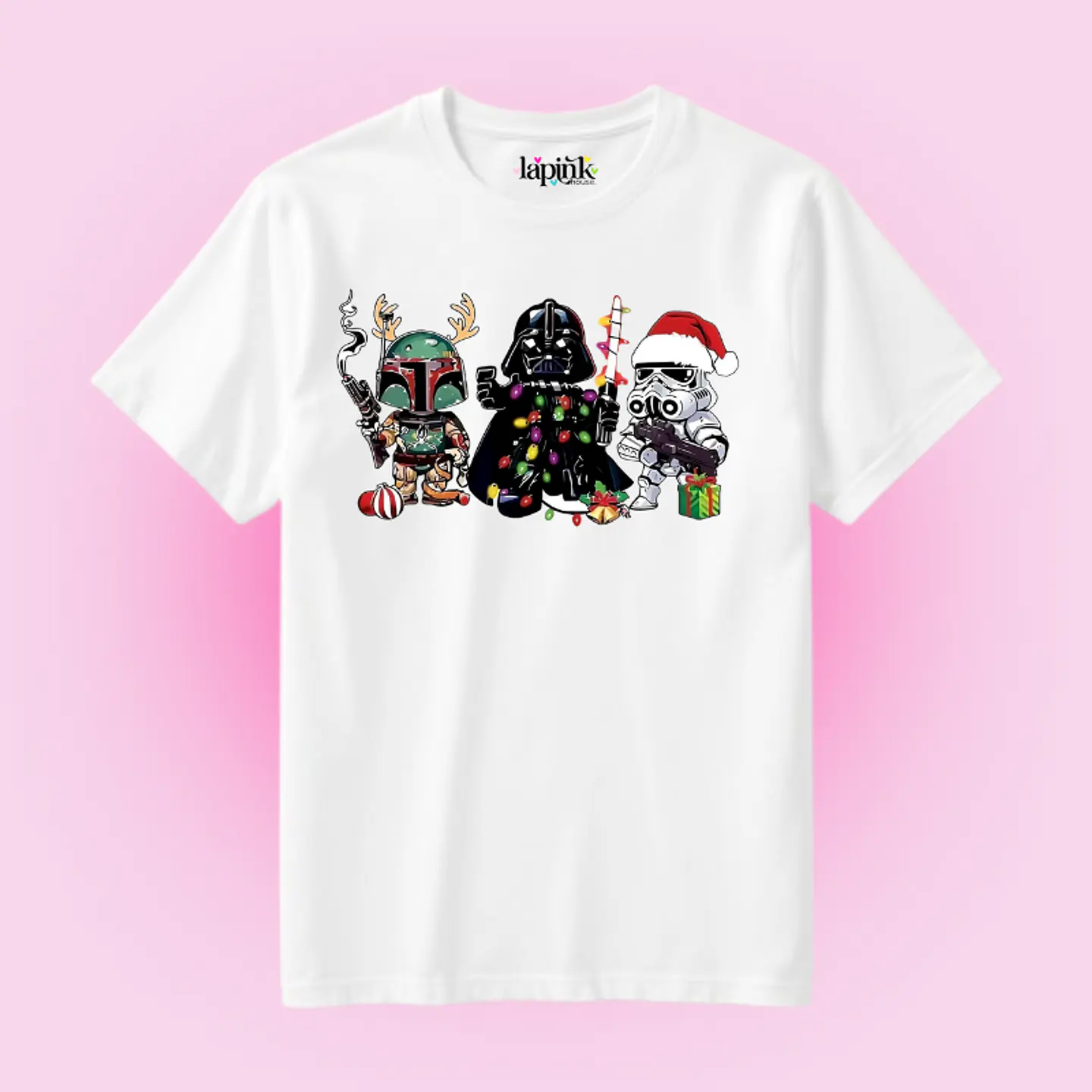 POLERA NAVIDAD STAR WARS DARTH VADER STORMTROOPER  1