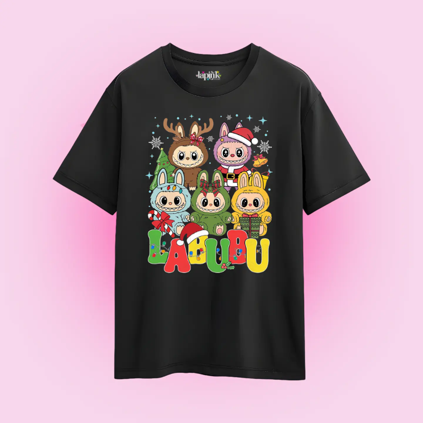 POLERA NAVIDAD LABUBU  3