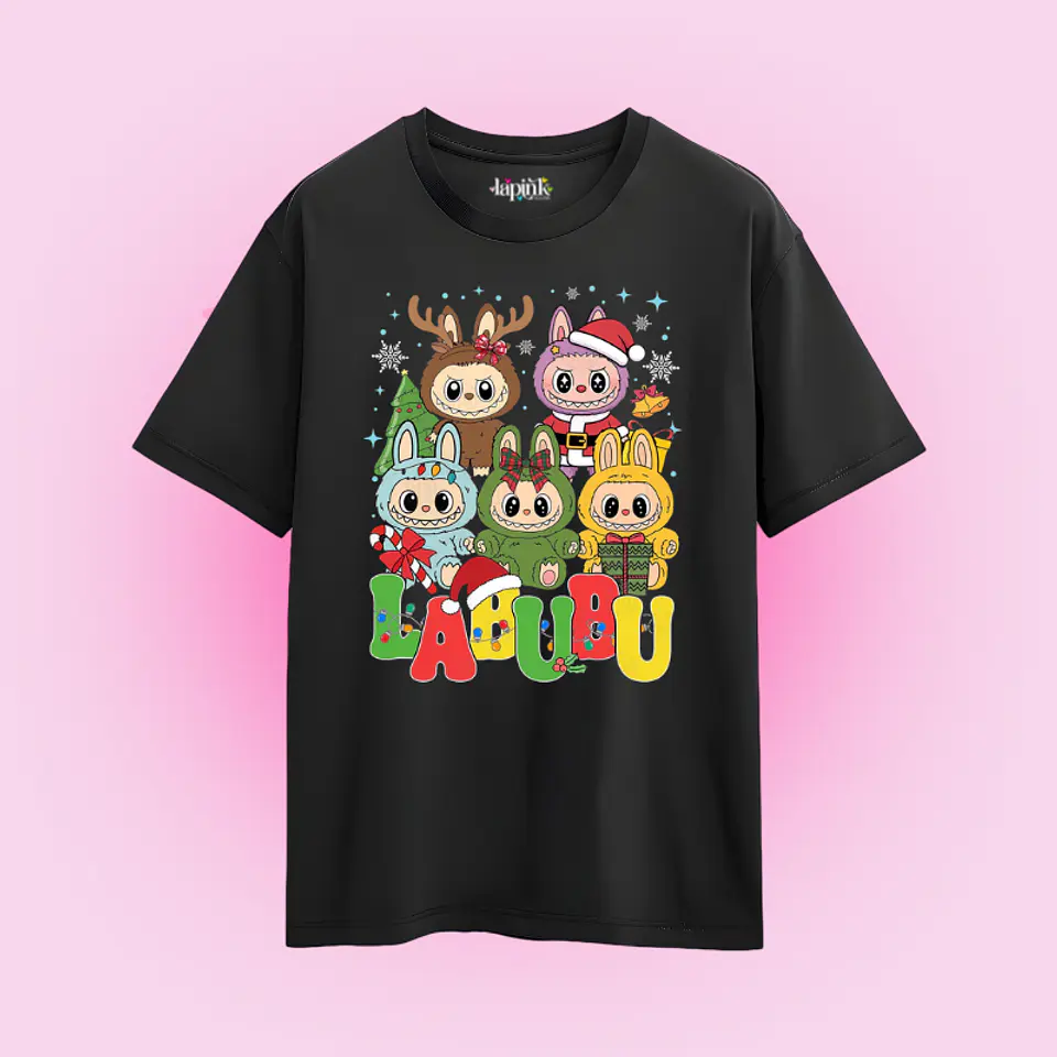 POLERA NAVIDAD LABUBU  3