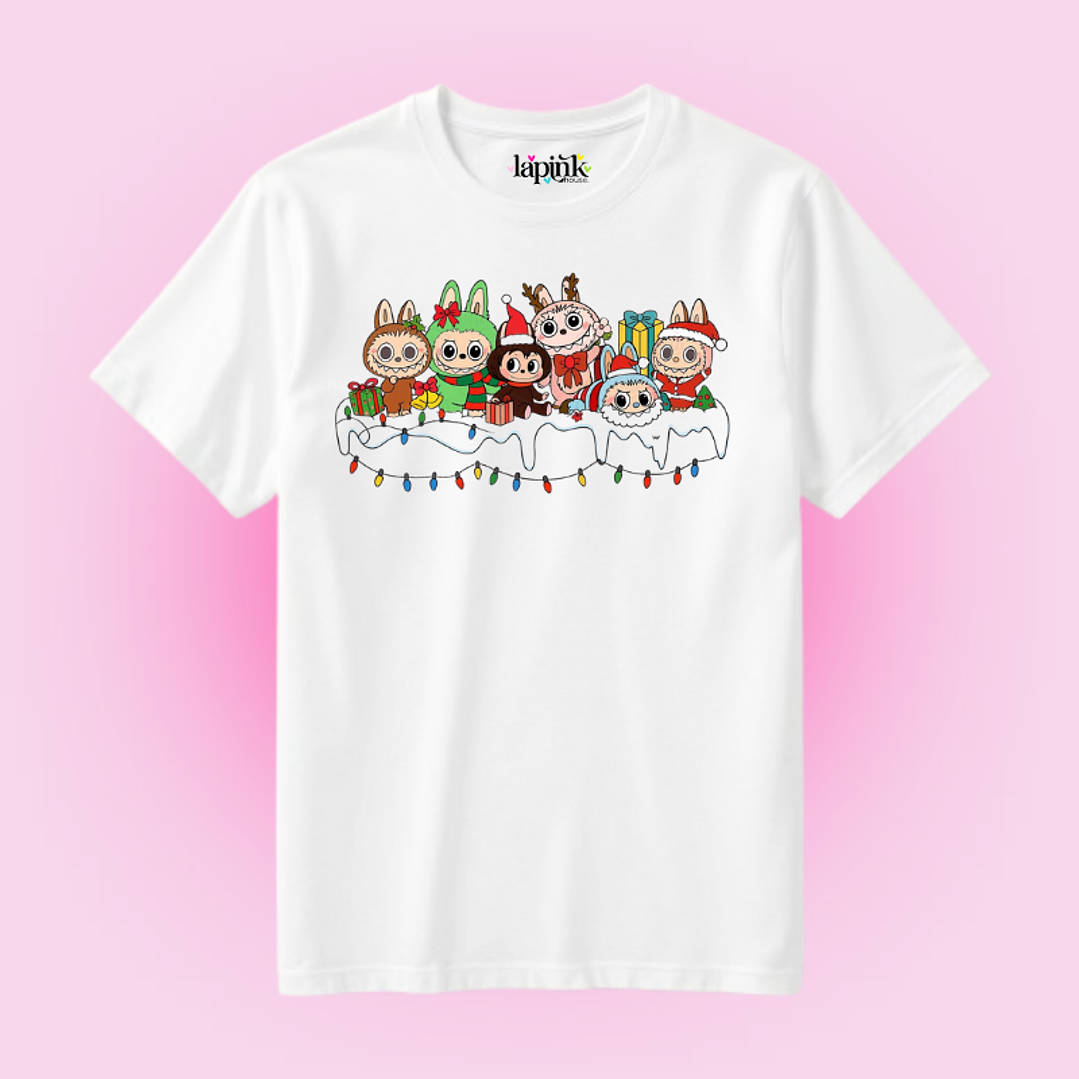POLERA NAVIDAD LABUBU  1
