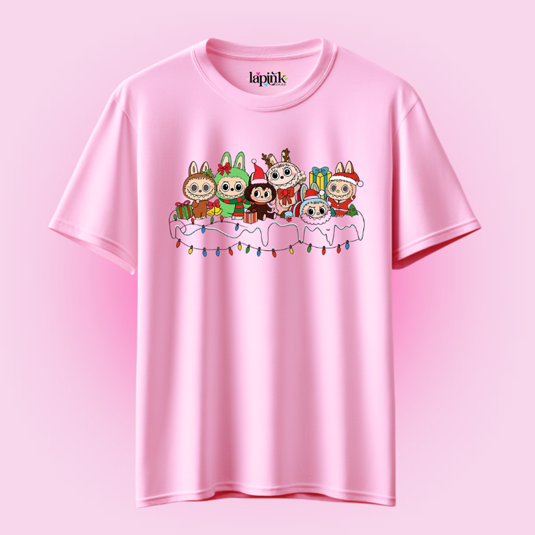 POLERA NAVIDAD LABUBU  2