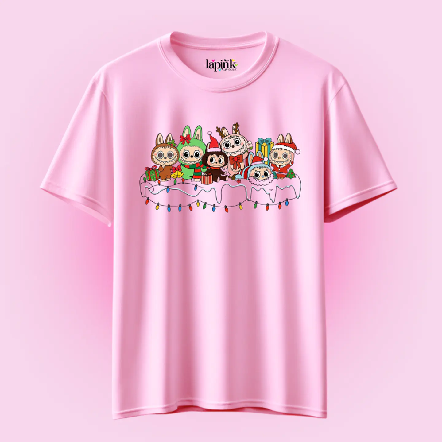 POLERA NAVIDAD LABUBU  2