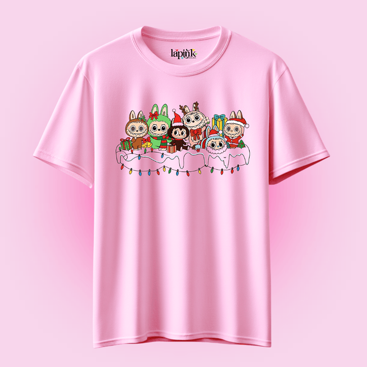 POLERA NAVIDAD LABUBU  2